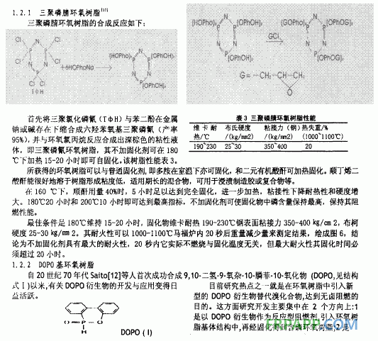 阻燃反應(yīng)固化型樹(shù)脂工本征阻燃環(huán)氧樹(shù)脂及本征阻燃環(huán)氧固化劑
